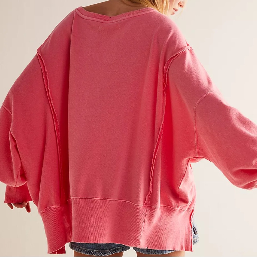 NEW! Free People Camden Sweatshirt - Picture 3 of 9